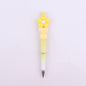 Daisy Flower Silicone Beaded Pens Ballpoint Novelty Handmade Gift 21