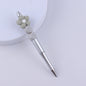 Flower Silicone Beaded Pens Handmade Office School Supplies Gift 14