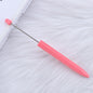 Long Creative Plastic Beadable Ballpoint Pens DIY Craft Supplies 24