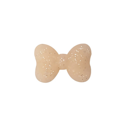 20Pcs Silicone Focal Beads Bow Cross Solid Luminous Design 11