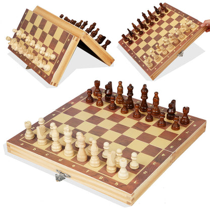 Wooden Chess Toy Educational Toy for Kids 2