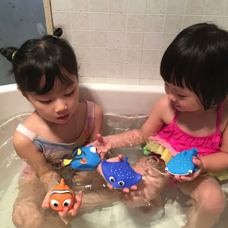 Vinyl Animal Bath Toys for Toddlers and Babies 4