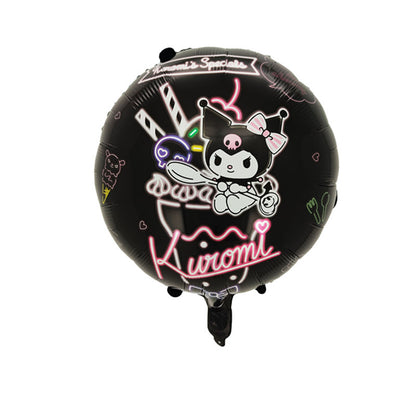 Sanrio Kuromi Melody Foil Balloons Birthday Party Decoration 5pcs 25
