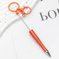 DIY Portable Keychain Beadable Ballpoint Pen Metal Plastic 21.5cm 9