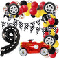 Racing Theme Classic Car Foil Balloon Set Birthday Party Decoration 13
