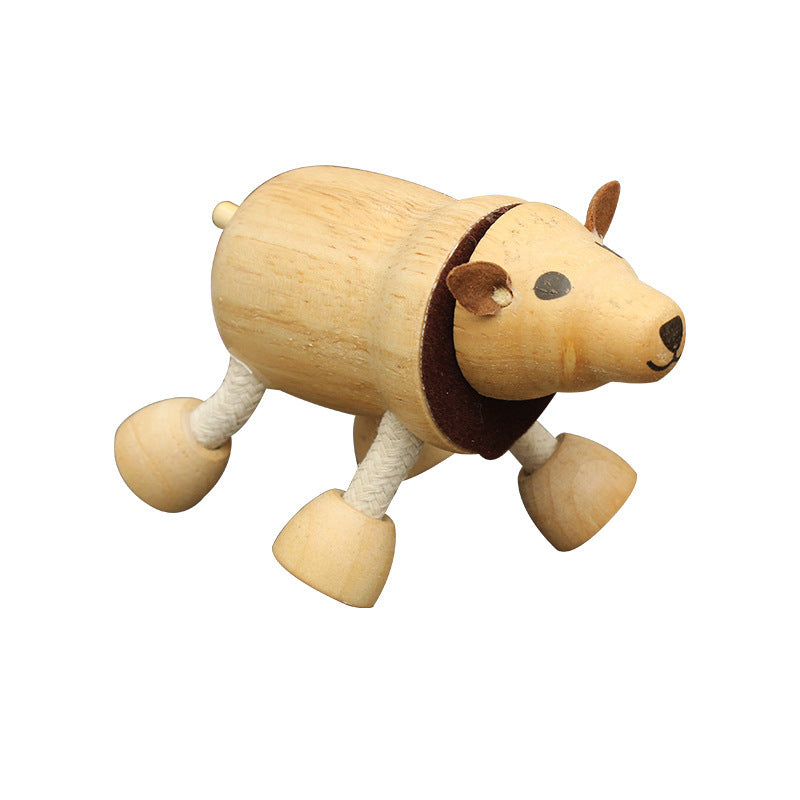 Wooden Animal Simulation Toys Dolls Educational Toy for Kids 23