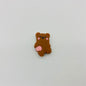 20pcs Silicone Focal Beads Backpack Bear With Heart Pouch 12