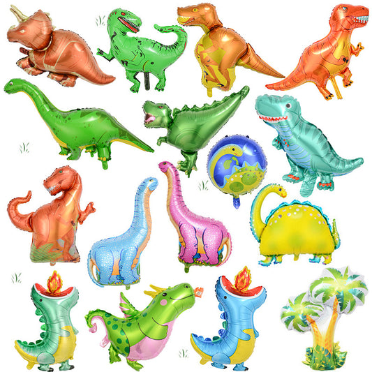 Dinosaur Foil Balloons Birthday Party Decoration 50pcs
