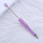 Handle Gradient Color Beadable Ballpoint Pens DIY Rainbow Opal Craft Supplies 10