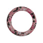 65mm Printed Silicone Beads Rings Multi Color Design 13