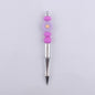 Daisy Flower Silicone Beaded Pens Colorful Handmade Gift 8