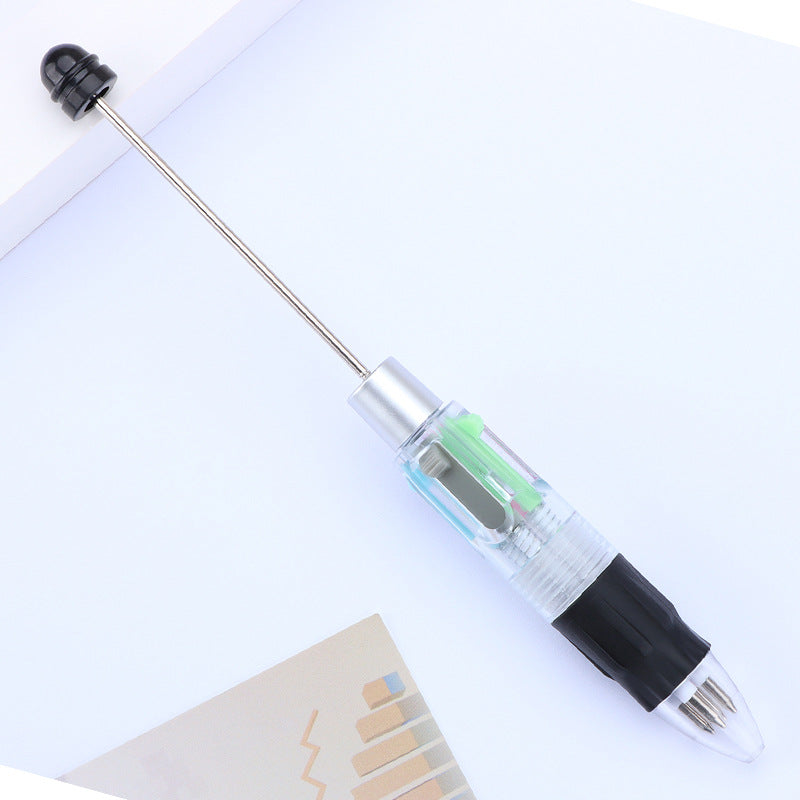 4-Color Beadable Pens DIY Craft Supplies Bullet Type 0.7mm 6