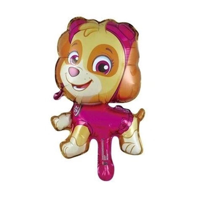 Mini Dog Character Foil Balloons Birthday Party Decoration 50pcs 2