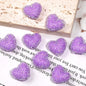 20pcs 20mm Rhinestone Heart Acrylic Beads for Jewelry Making 9