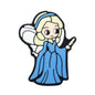 Silicone Focal Beads Cartoon Princess Sitting Pose 7