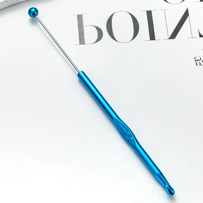 Beadable Crochet Hooks Metal DIY Craft Tool 3.0mm-6.0mm Sizes 29
