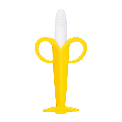 Silicone Banana Shape Teething Toy with Suction Cup for Baby 9