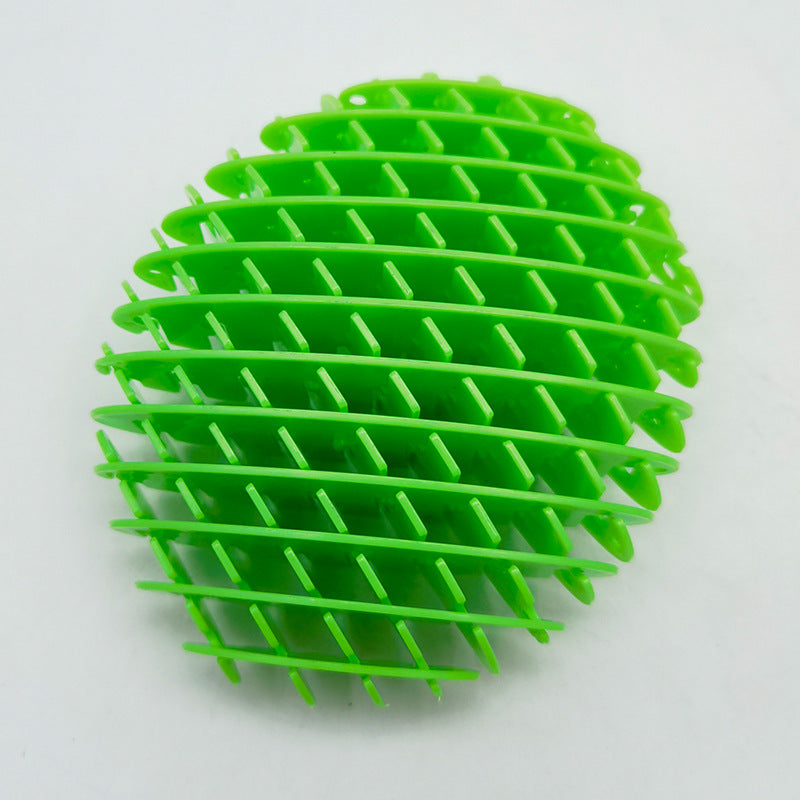 Plastic Fidget Worm Telescopic Net Deformable Sensory Fidget Toy 6