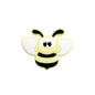 20pcs Silicone Focal Beads Bee Character Front Facing 15