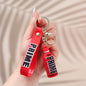Creative Prime Drink Bottle PVC Keychain Soft Rubber Charm 7