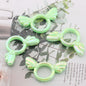 2Pcs 25x46mm Sakura Angel Wings Acrylic Beads UV Finish Color Plated 25