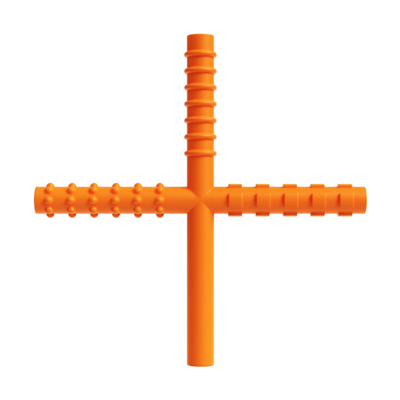 Silicone Sensory Teether Toy for Babies 12.7 x 4.7cm 14