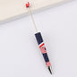 Printed Pattern Beadable Ballpoint Pens DIY Craft Supplies 50