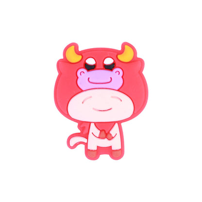 20pcs Silicone Focal Beads Twelve Constellations Colorful Set 7