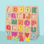 Wooden Alphabet and Number Puzzle Montessori Toys for Kids 4