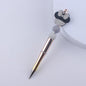 Animal Bow Silicone Beaded Pens Colorful Ballpoint Handmade Gift 11