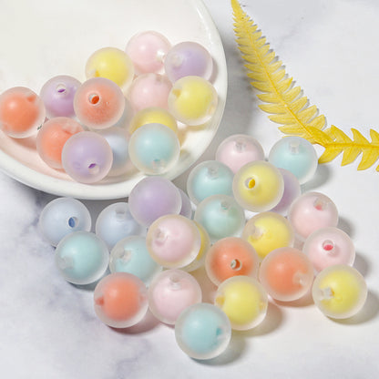 100 Pack Transparent Multi-Style Acrylic Beads Bracelet Accessories 3