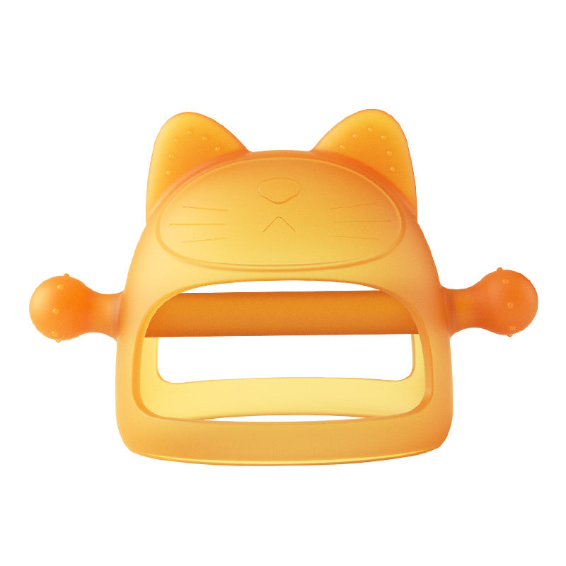 Kitten Silicone Baby Teether Wristband Toy for Infant 15