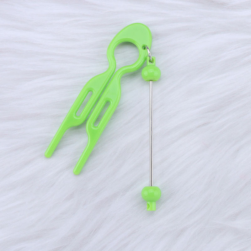Beadable U Shaped Updo Resin Comb DIY Hair Accessory Craft Supplies 6