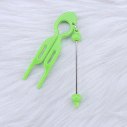 Beadable U Shaped Updo Resin Comb DIY Hair Accessory Craft Supplies 6
