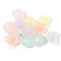 100 Pack Transparent Multi-Style Acrylic Beads Bracelet Accessories 32
