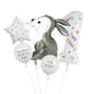 Easter Bunny Foil Balloon Set Party Decoration 4