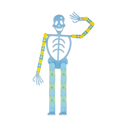 Glow in the Dark Transformable Skeleton Man Sensory Fidget Toy 5