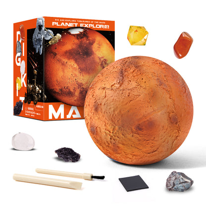 Solar System Stone Dig Educational Toy Explore Eight Planets 5