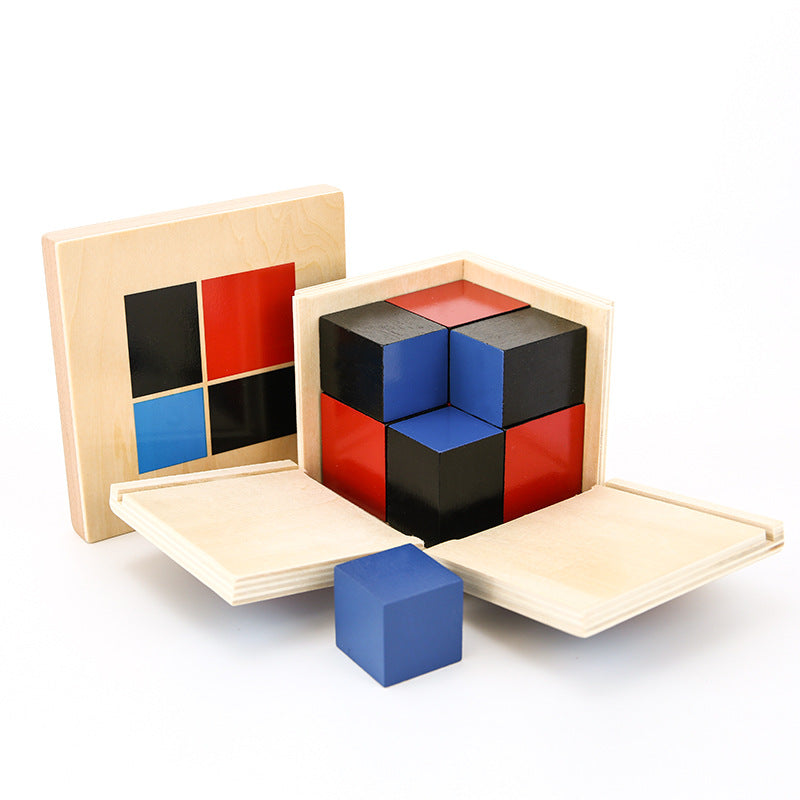 Wooden Montessori Teaching Toys Educational Toy Set 3