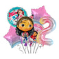 Gabby Dollhouse Foil Balloon Set Birthday Party Decoration 10