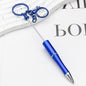 DIY Portable Keychain Beadable Ballpoint Pen Metal Plastic 21.5cm 10