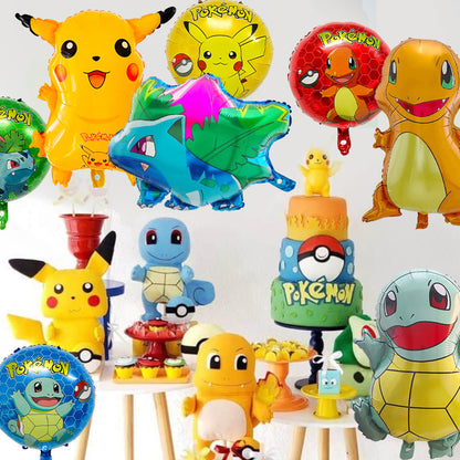 Pokemon Foil Balloon Set Birthday Party Decoration 2