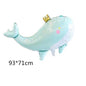 Marine Fish Foil Balloon Set Party Decoration 5pcs 27