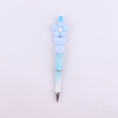 Daisy Flower Silicone Beaded Pens Ballpoint Novelty Handmade Gift 20