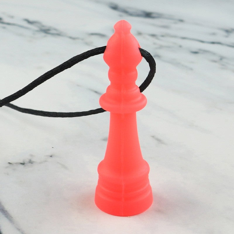 Silicone Teething Toy Crown Chess Piece Baby Teether 16