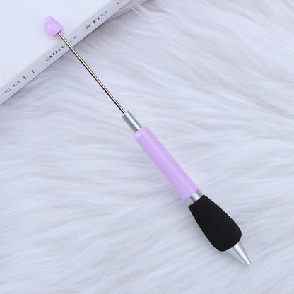Creative DIY Comfortable Grip Sponge Sheath Beadable Ballpoint Pens 17