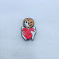20Pcs Silicone Focal Beads Halloween Pumpkin Series Various Designs 6