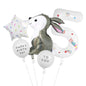 Easter Bunny Foil Balloon Set Party Decoration 8