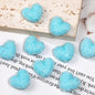 20pcs 20mm Rhinestone Heart Acrylic Beads for Jewelry Making 10