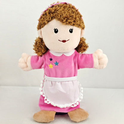 Plush Family Hand Puppets Pretend Play Toy 30cm 3